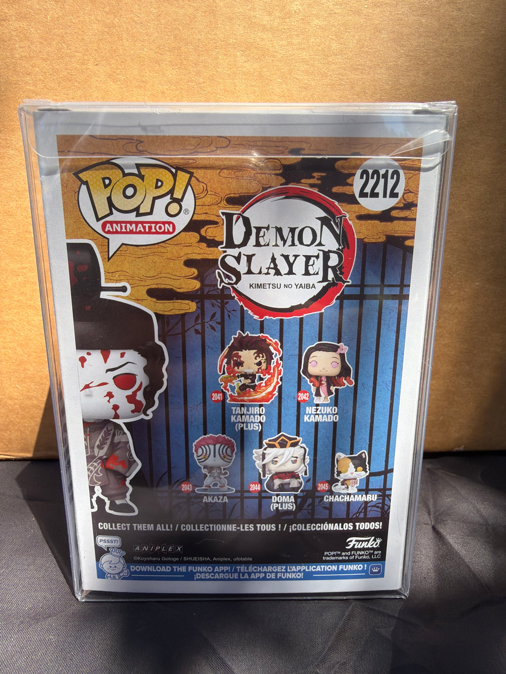 Funko Pop! Animation Demon Slayer Muzan Kibutsuji #2212 Exclusive Vinyl