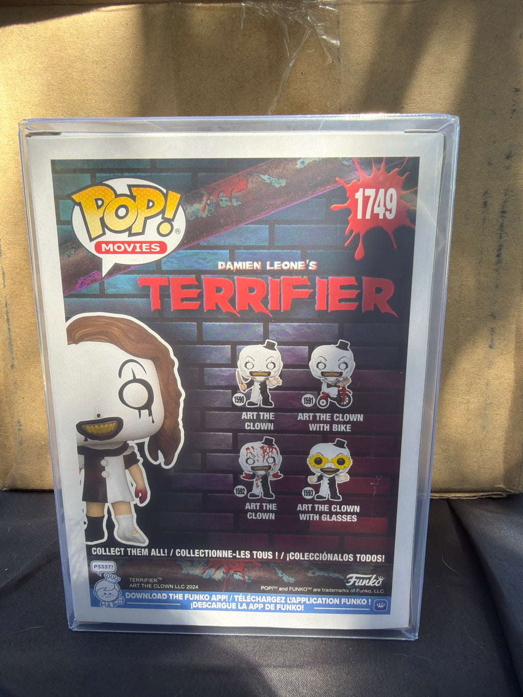 Funko Pop! Movies Terrifier Little Pale Girl Vinyl Figure