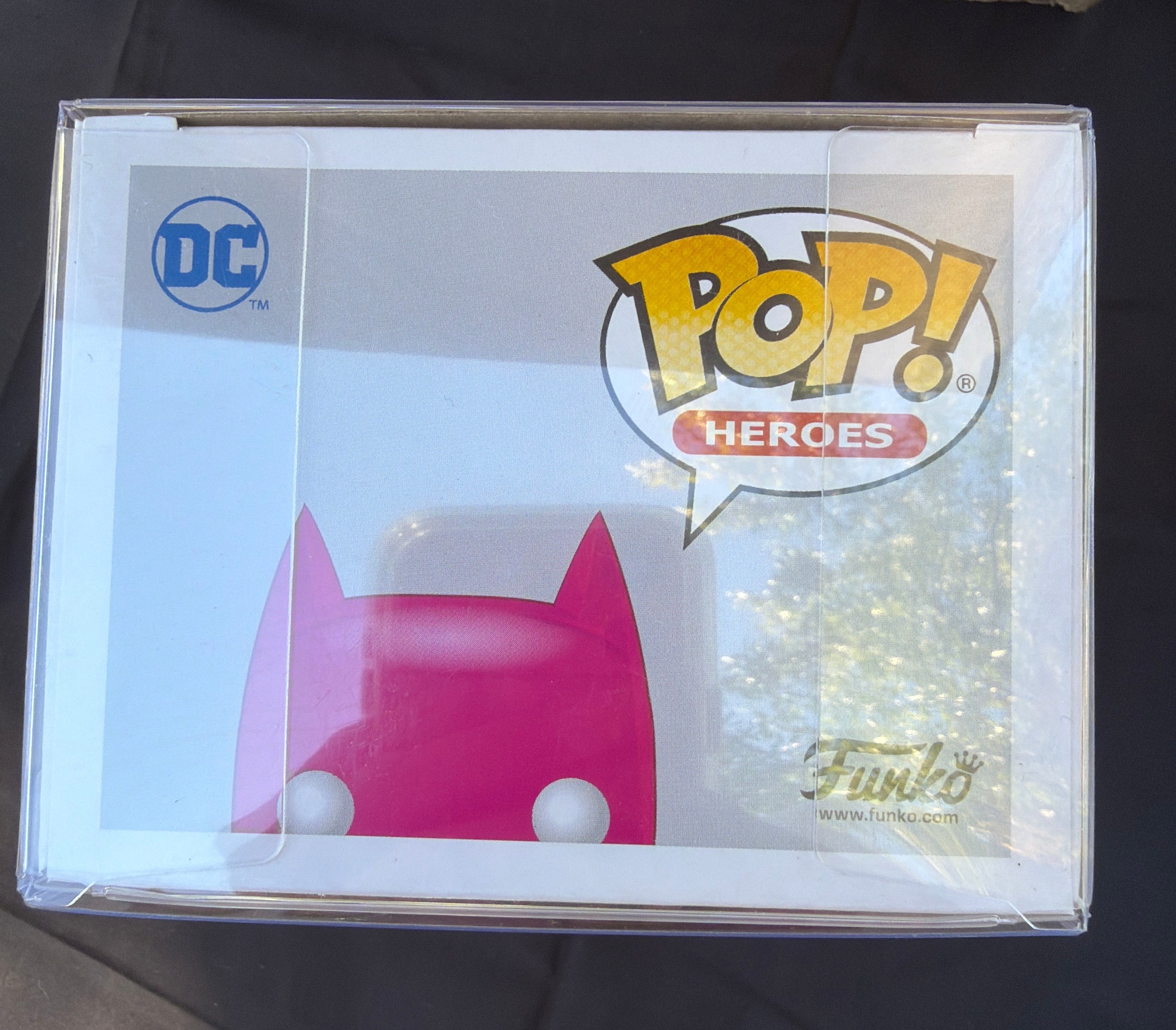 Funko Pop! Heroes DC Batman Pink #351 Vinyl Figure With Protector