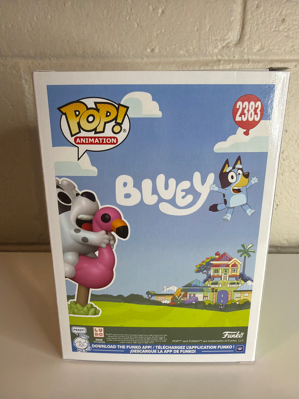 Funko Pops! Bluey Muffin Flamingo Queen #2383 Vinyl Figure