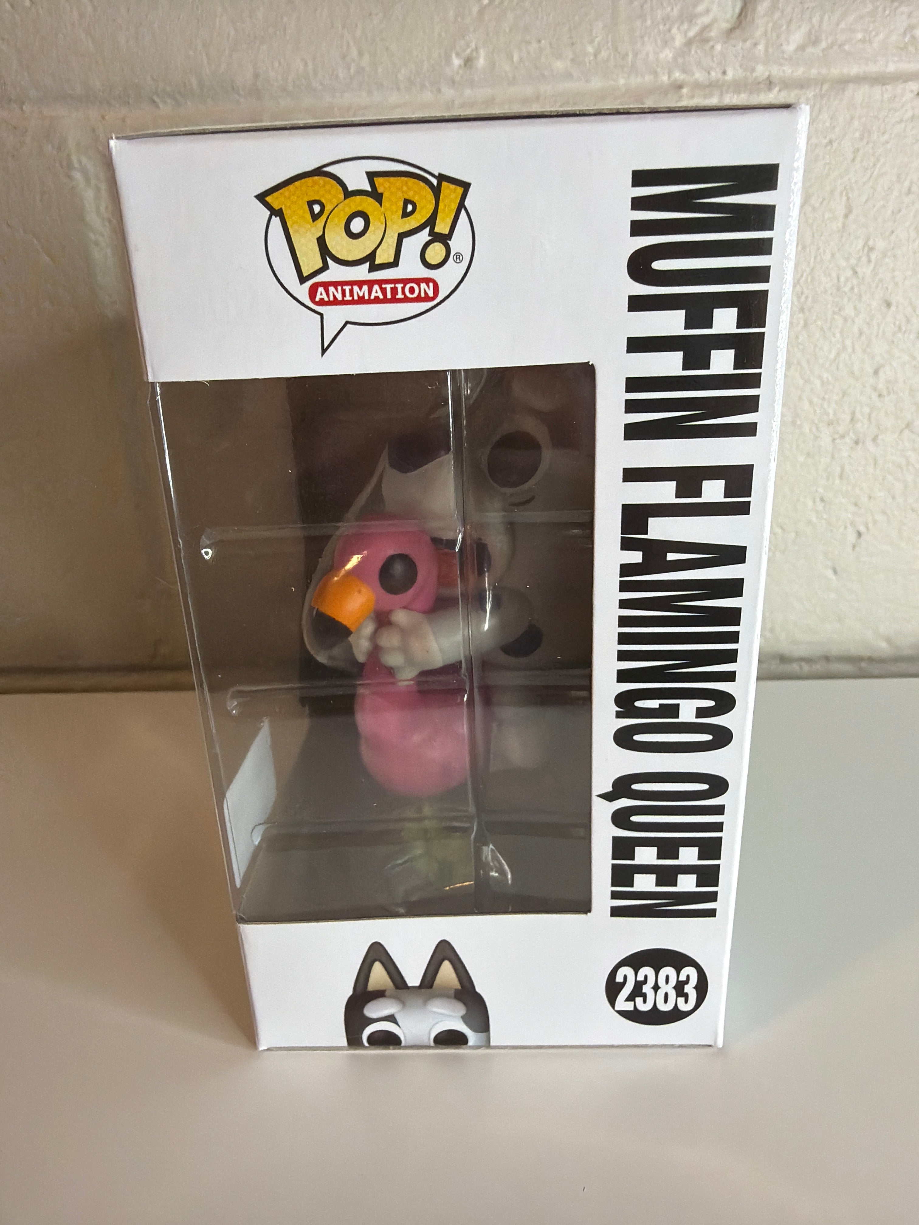 Funko Pops! Bluey Muffin Flamingo Queen #2383 Vinyl Figure