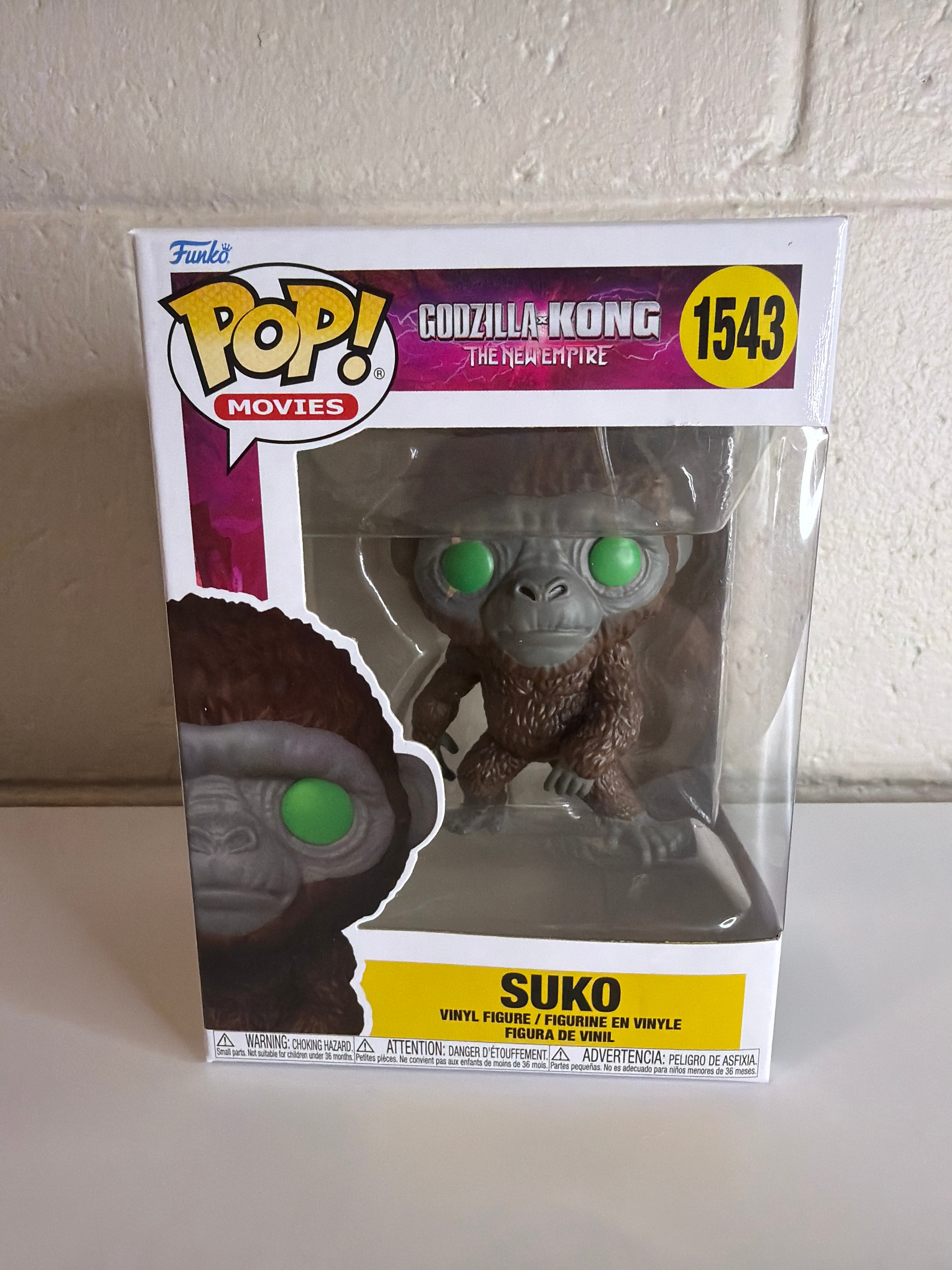 Funko Pop! Movies Godzilla X Kong The New Empire Suko Vinyl Figure #1543