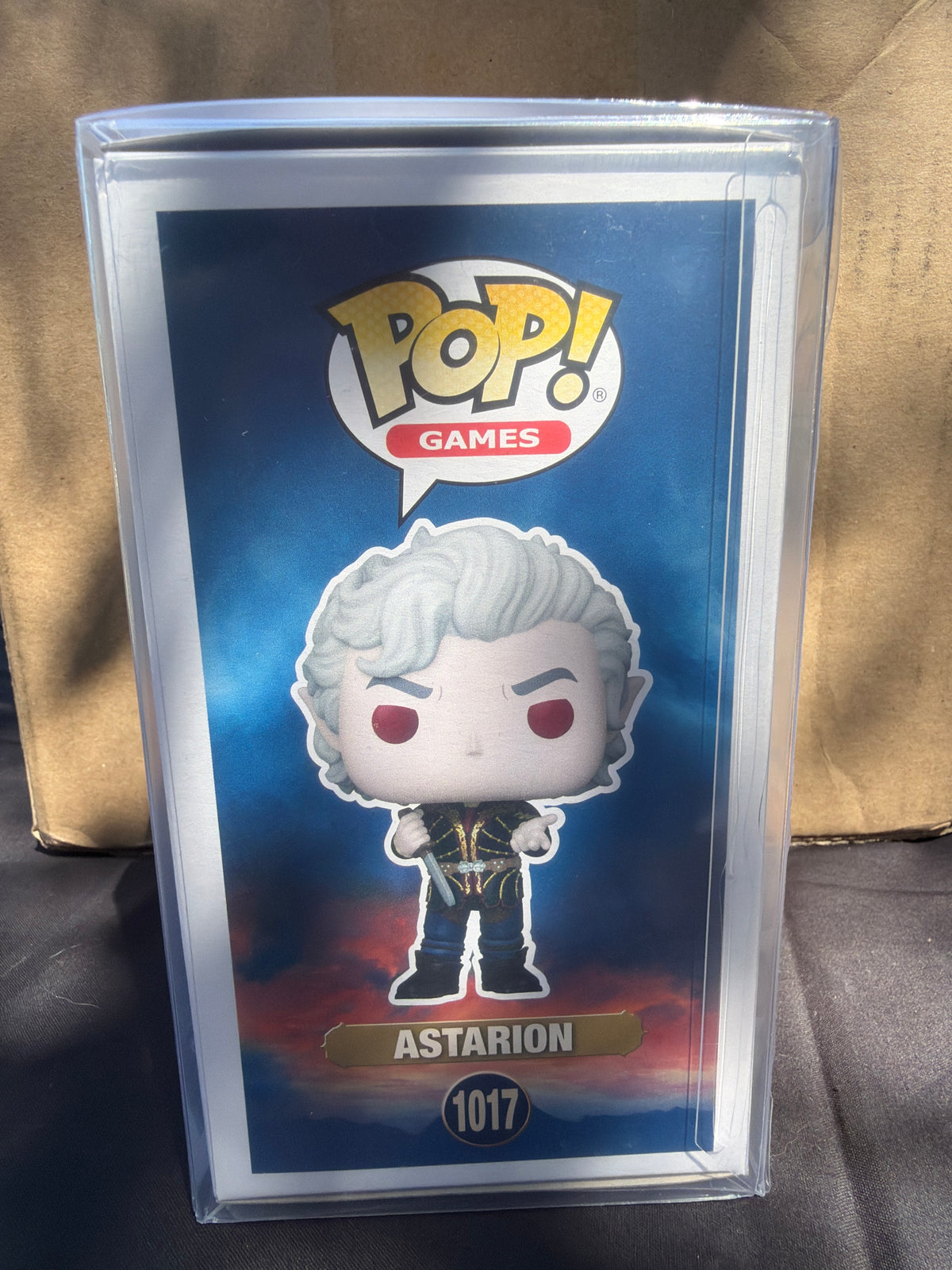 Funko Pop! Games Baldur's Gate Astarion #1017 Vinyl Figure With Protector