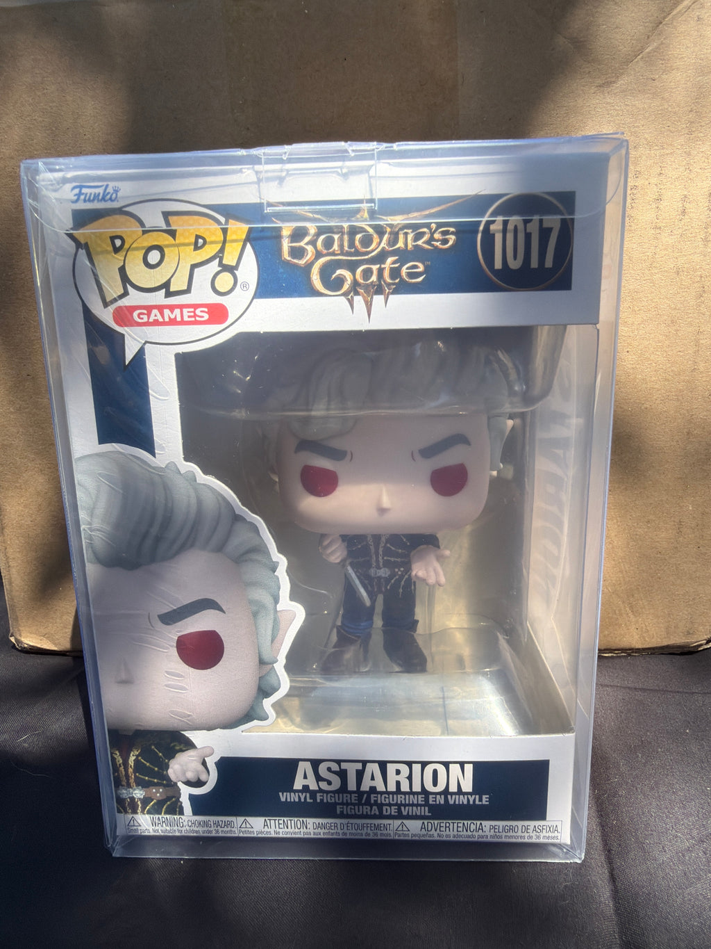 Funko Pop! Games Baldur's Gate Astarion #1017 Vinyl Figure With Protector