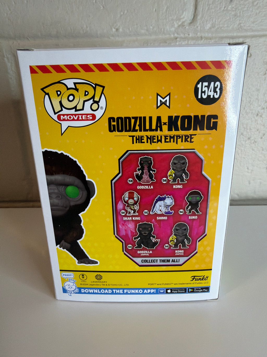 Funko Pop! Movies Godzilla X Kong The New Empire Suko Vinyl Figure #1543