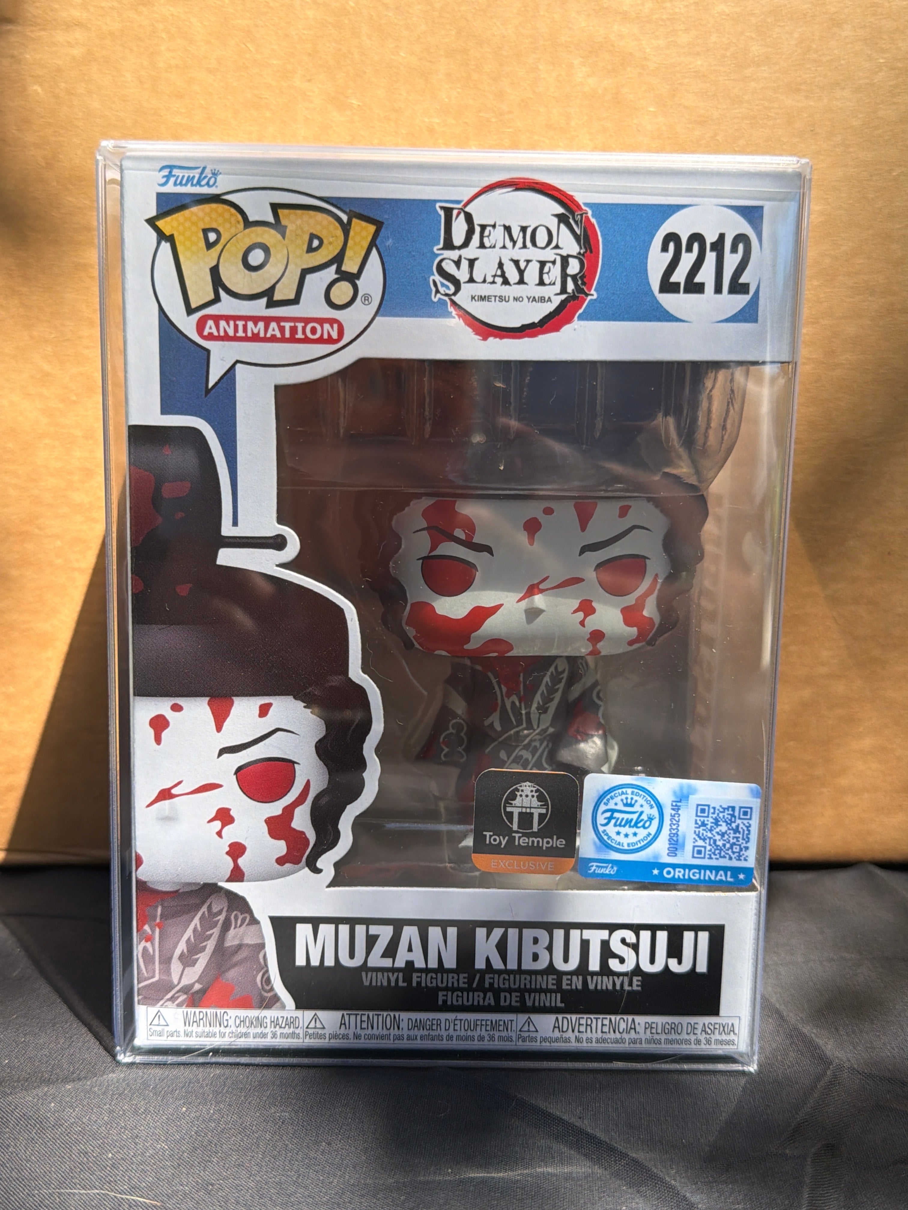 Funko Pop! Animation Demon Slayer Muzan Kibutsuji #2212 Exclusive Vinyl