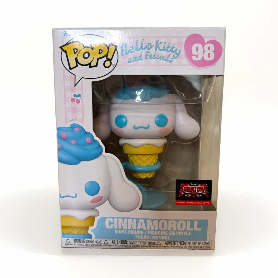 Funko Pop! Hello Kitty and Friends Cinnamoroll #98 Vinyl Figure Exclusive