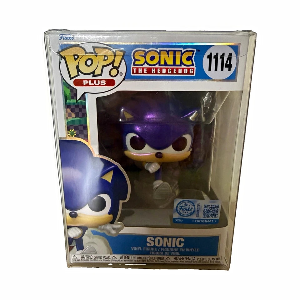 Funko Pop! Plus Sonic the Hedgehog #1114 Vinyl Figure With Protector
